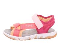 Superfit Mädchen Sandaletten Pebbles, Kinder Sandalen, Weite: M IV, Sommerschuhe, Freizeitschuhe, offene Schuhe, Strandschuhe, Mehrfarbig (000), 33 EU