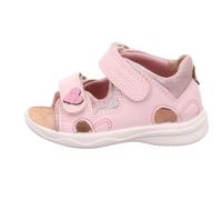 Superfit Mädchen Polly 1-600097 Sandale, Rosa 5500, 24 EU