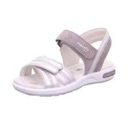Superfit Sandalen Leder Silber/Grau