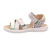 Superfit Mädchen-Sandale Sparkle Weiß/Hellgrün Größe 35 EU