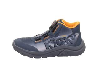 Superfit Kinderschuhe Schnürschuhe BLAU/ORANGE BLAU/ORANGE - Gr. - 36