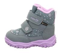 Winterboots SUPERFIT "HUSKY1, WMS: mittel", Mädchen, Gr. 26, hellgrün, lila, Lederimitat, Textil, Schuhe Winterboots, Snowboots mit wasserdichtem GORE TEX, Größenschablone zum Download (76309133-26) h