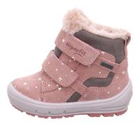 Superfit - Klett-Boots GROOVY - STARS in rosa/grau Gr.21