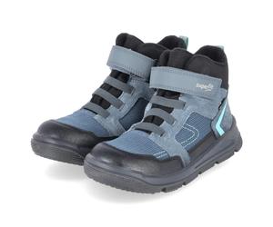 Superfit Klettboots MARS - Gr. 30 - Blau - Synthetik, Leder & Textil