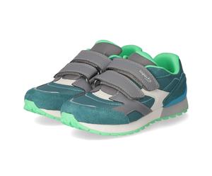 Superfit Klettschuh Dash - Gr. 36 - Grün - Textil & Synthetik