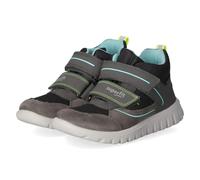 Superfit Klettschuh SPORT7 MINI - Gr. 31 - Grau - Synthetik, Leder & Textil