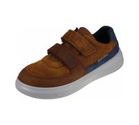 Halbschuh Leder \ COSMO BRAUN/BLAU - Gr. - 32