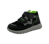Superfit SPORT7 Mini Sneaker, SCHWARZ/GRÜN 0000, 34 EU