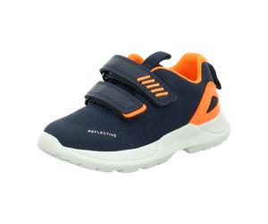 Superfit Klettverschluss/Slipper Halbschuh Rush für Kinder, blau, Größe 20 EU