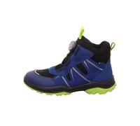 Superfit Jupiter leicht gefütterte Gore-Tex Sneaker, Blau/Grün 8010, 34 EU