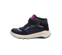 superfit Leder-Boots "Melody" in Dunkelblau - Größe 25 | Kinderschnuerschuhe