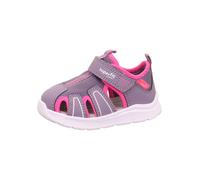 superfit Leder-Halbsandalen "Wave" in Lila - Größe 28 | Babysandalen