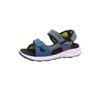 superfit Leder-Sandalen "Criss Cross" in Blau - Größe 31 | Kindersandalen