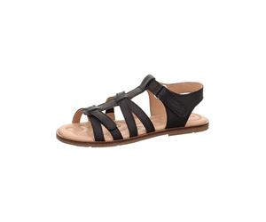 superfit Leder-Sandalen "Flair" in Schwarz - Größe 35 | Kindersandalen
