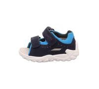Sandale SUPERFIT "FLOW WMS: mittel" Gr. 20, blau (blau, türkis) Kinder Schuhe Sommerschuh, Klettschuh, Outdoorschuh, mit Klettverschlüssen (18565026-20)