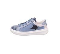 superfit Leder-Sneakers "Cosmo" in Blau - Größe 28 | Kindersneakers