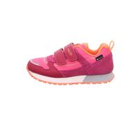 Superfit Mädchen Kletthalbschuhe Dash, Kinder Halbschuhe, Weite: M IV, lose Einlage, Freizeitschuhe, Klettverschluss, Sneaker, PINK/ORANGE (500), 31 EU