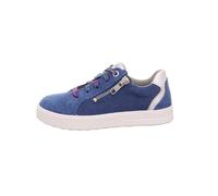 superfit Leder-Sneakers "Stella" in Blau - Größe 29 | Kindersneakers