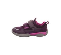 superfit Leder-Sneakers "Storm" in Lila - Größe 33 | Kindersneakers