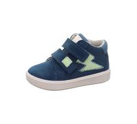 Superfit SUPIES Sneaker 1-000771 Strassenschuhe, BLAU/HELLGRÜN 8040, 21 EU