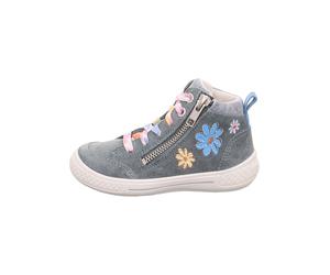 superfit Leder-Sneakers "Tensy" in Grün - Größe 30 | Kindersneakers