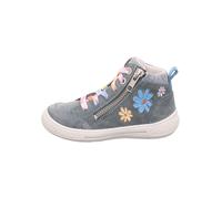 superfit Leder-Sneakers "Tensy" in Grün - Größe 33 | Kindersneakers