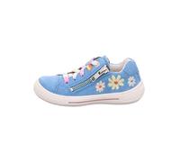 superfit Leder-Sneakers "Tensy" in Hellblau - Größe 28 | Kindersneakers