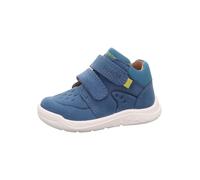 Stiefelette Leder \ WHALEY BLAU/GELB - Gr. - 22