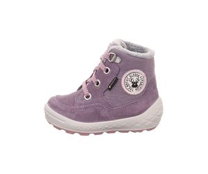 superfit Leder-Winterboots "Groovy 2.0" in Lila - Größe 25 | Kinderstiefel