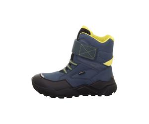 superfit Leder-Winterboots "Rocket" in Dunkelblau - Größe 38 | Kinderstiefel