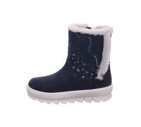 Superfit Kinder-Leder-Winterstiefel Flavia Dunkelblau Weite M IV Größe 26