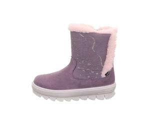 superfit Leder-Winterstiefel "Flavia" in Lila - Größe 33 | Kinderstiefel