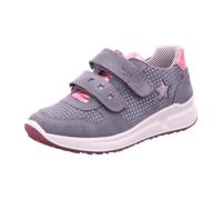 superfit Sneakers Low MERIDA HS WMS Weite M4 , Sterne rosa/grau Gr. 26 Mädchen Kleinkinder 10171410