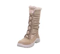 Superfit Mädchen Aurora Warm Gefütterte Gore-tex Beige 4000 Schneestiefel, Beige 4000, 37 EU