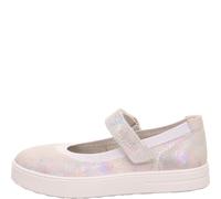 Superfit Mädchen Stella Ballerinas, Weiß Silber 1010, 34 EU