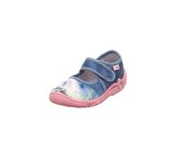 Superfit Hausschuh Belinda 8050 Blau/Rosa Größe 32 EU Weit