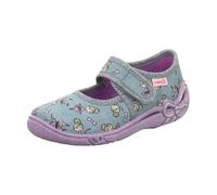 Superfit Mädchen Belinda Hausschuh, Grün Mehrfarbig 7510, 31 EU Weit