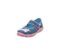 Superfit Mädchen Bonny Blau 8090 Hausschuhe, Blau 8090, 31 EU