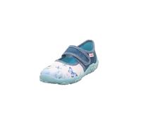 superfit Mädchen Hausschuh BONNY 28 Blau/Mehrfarbig