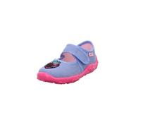 Superfit Mädchen Bonny Hausschuh, BLAU/PINK 8030, 34 EU