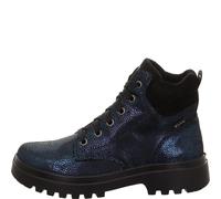 Superfit Mädchen Abby Leicht Gefütterte Gore-tex Schneestiefel, Schwarz Blau 0030, 27 EU