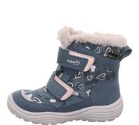 Superfit Crystal warm gefütterte Gore-Tex Schneestiefel, BLAU/Silver 8020, 33 EU Weit