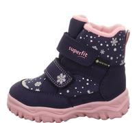Superfit Mädchen Husky1 Warm Gefütterte Gore-tex Schneestiefel, Blau Rosa 8020, 23 EU