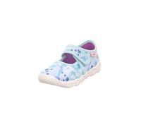 Superfit Mädchen Bubble Hausschuhe, Hellblau 8400, 37 EU Weit