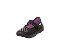 Hausschuh Textil \ BUBBLE SCHWARZ - Gr. - 34