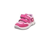 Sneaker SUPERFIT "COOPER WMS: mittel", Damen, Gr. 30, pink, rosa, Lederimitat, Polyester, Schuhe Sneaker, Klettschuh, mit herausnehmbarer Einlage, Größenschablone zum Download (69031366-30) pink, rosa