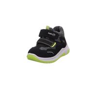 Superfit Kinderschuhe Klettschuhe / Slipper SCHWARZ/HELLGRÜN SCHWARZ/HELLGRÜN - Gr. - 20