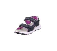 Superfit Mädchen Criss Cross Sandale, Blau Lila 8020, 34 EU