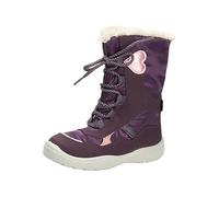 Superfit Mädchen Crystal Schneestiefel, Lila Rosa 8510, 30 EU Schmal