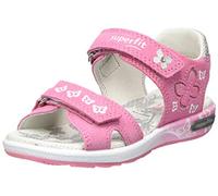 Superfit Mädchen Emily Riemchensandalen, ROSA, 27 EU